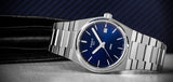 Buy Shop Tissot PRX Blue Dial Silver Steel Strap Watch For Men - T137.210.11.041.00 USA Online