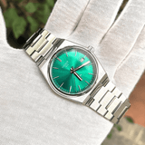 Buy Shop Tissot PRX Green Dial Silver Steel Strap Watch for Women - T137.210.11.081.00 USA Online