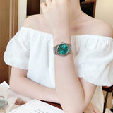 Buy Shop Tissot PRX Green Dial Silver Steel Strap Watch for Women - T137.210.11.081.00 USA Online