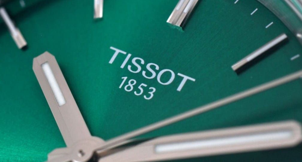 Buy Shop Tissot PRX Green Dial Silver Steel Strap Watch for Women - T137.210.11.081.00 USA Online