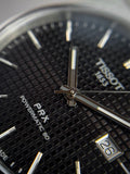 Buy Shop Tissot PRX Powermatic 80 Black Dial Black Leather Strap Watch for Men - T137.407.16.051.00 USA Online