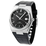 Buy Shop Tissot PRX Powermatic 80 Black Dial Black Leather Strap Watch for Men - T137.407.16.051.00 USA Online