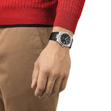 Buy Shop Tissot PRX Powermatic 80 Black Dial Black Rubber Strap Watch for Men - T137.407.17.051.00 USA Online