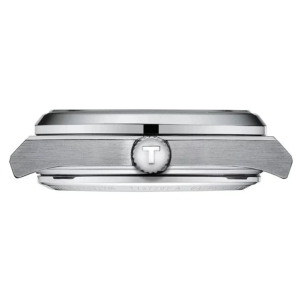 Buy Shop Tissot PRX Powermatic 80 Black Dial Silver Steel Strap Watch for Men - T137.207.11.051.00 USA Online