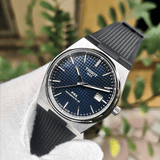 Buy Shop Tissot PRX Powermatic 80 Blue Dial Black Rubber Strap Watch for Men - T137.407.17.041.00 USA Online