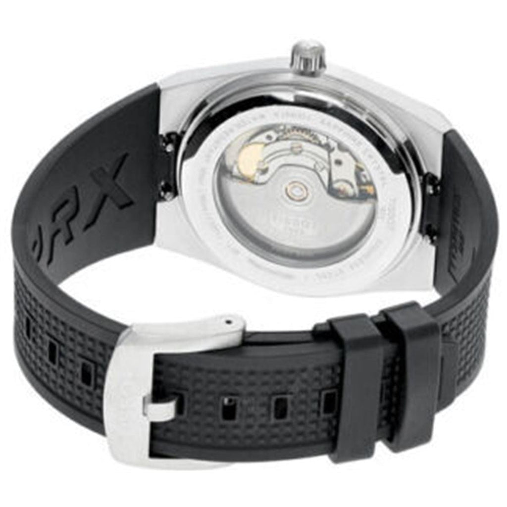 Buy Shop Tissot PRX Powermatic 80 Blue Dial Black Rubber Strap Watch for Men - T137.407.17.041.00 USA Online