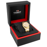 Buy Shop Tissot PRX Powermatic 80 Gold Dial Gold Steel Strap Watch for Men - T137.207.33.021.00 USA Online