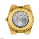 Buy Shop Tissot PRX Powermatic 80 Gold Dial Gold Steel Strap Watch for Men - T137.407.33.021.00 USA Online