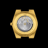 Buy Shop Tissot PRX Powermatic 80 Gold Dial Gold Steel Strap Watch for Men - T137.407.33.021.00 USA Online