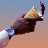 Buy Shop Tissot PRX Powermatic 80 Gradient Blue Dial Silver Steel Strap Watch for Men - T137.407.11.351.01 USA Online