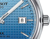 Buy Shop Tissot PRX Powermatic 80 Gradient Blue Dial Silver Steel Strap Watch for Men - T137.407.11.351.01 USA Online