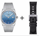 Buy Shop Tissot PRX Powermatic 80 Gradient Blue Dial Silver Steel Strap Watch for Men - T137.407.11.351.01 USA Online