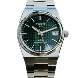 Buy Shop Tissot PRX Powermatic 80 Green Dial Silver Steel Strap Watch for Men - T137.207.11.091.00 USA Online