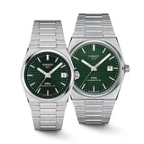 Buy Shop Tissot PRX Powermatic 80 Green Dial Silver Steel Strap Watch for Men - T137.207.11.091.00 USA Online