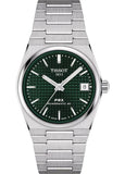 Buy Shop Tissot PRX Powermatic 80 Green Dial Silver Steel Strap Watch for Men - T137.207.11.091.00 USA Online