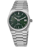 Buy Shop Tissot PRX Powermatic 80 Green Dial Silver Steel Strap Watch for Men - T137.207.11.091.00 USA Online