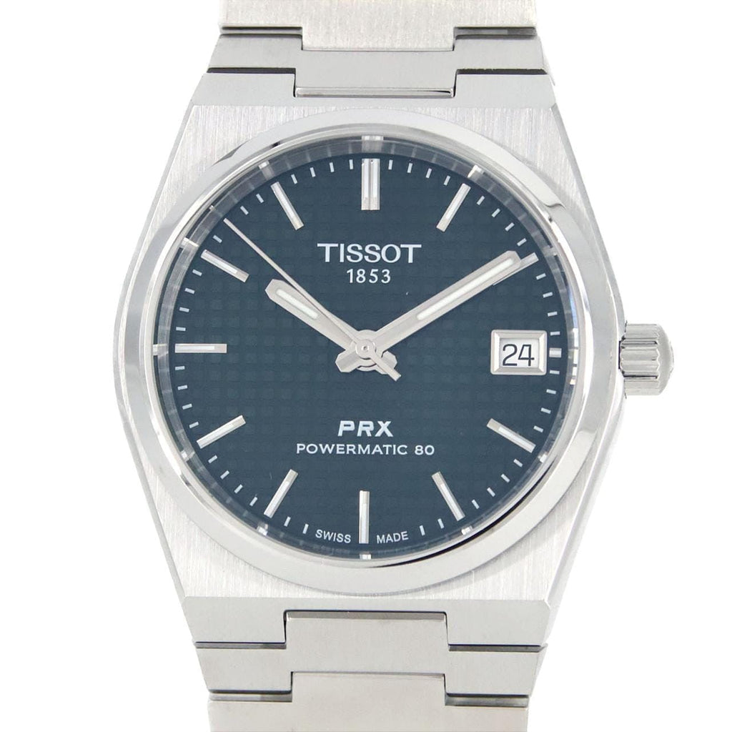 Buy Shop Tissot PRX Powermatic 80 Green Dial Silver Steel Strap Watch for Men - T137.207.11.091.00 USA Online