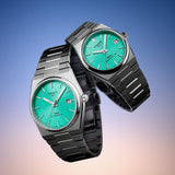 Buy Shop Tissot PRX Powermatic 80 Light Green Dial Silver Steel Strap Watch for Men - T137.207.11.091.01 USA Online