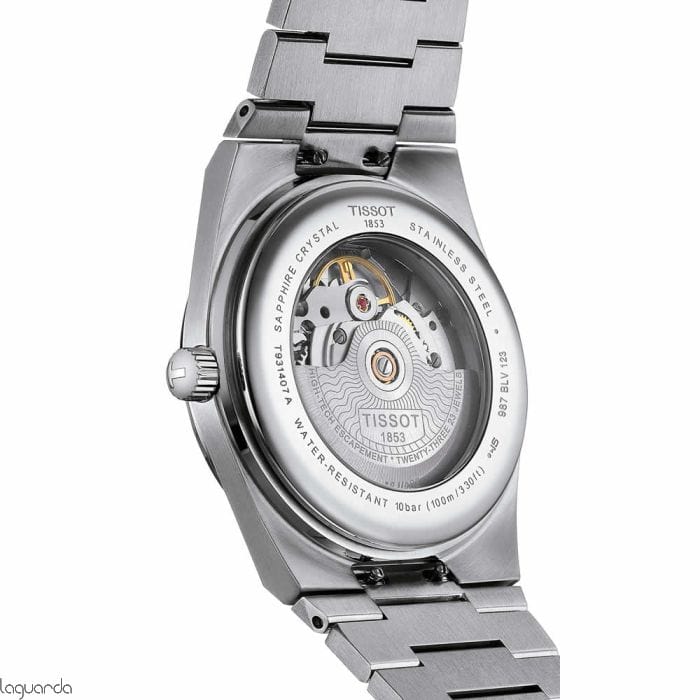 Buy Shop Tissot PRX Powermatic 80 Light Green Dial Silver Steel Strap Watch for Men - T137.207.11.091.01 USA Online