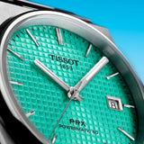 Buy Shop Tissot PRX Powermatic 80 Light Green Dial Silver Steel Strap Watch for Men - T137.207.11.091.01 USA Online