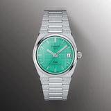 Buy Shop Tissot PRX Powermatic 80 Light Green Dial Silver Steel Strap Watch for Men - T137.207.11.091.01 USA Online