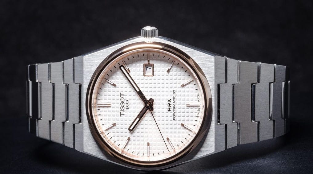 Buy Shop Tissot PRX Powermatic 80 Silver Dial Silver Steel Strap Watch For Men - T137.407.21.031.00 USA Online