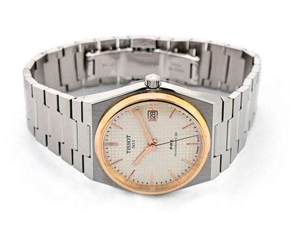 Buy Shop Tissot PRX Powermatic 80 Silver Dial Silver Steel Strap Watch For Men - T137.407.21.031.00 USA Online