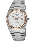 Buy Shop Tissot PRX Powermatic 80 Silver Dial Silver Steel Strap Watch For Men - T137.407.21.031.00 USA Online