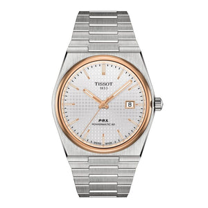 Buy Shop Tissot PRX Powermatic 80 Silver Dial Silver Steel Strap Watch For Men - T137.407.21.031.00 USA Online