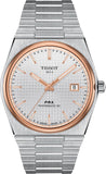 Buy Shop Tissot PRX Powermatic 80 Silver Dial Silver Steel Strap Watch For Men - T137.407.21.031.00 USA Online