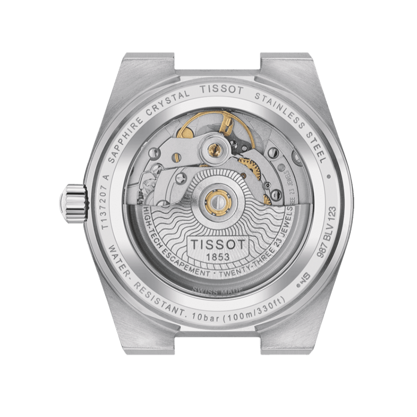 Buy Shop Tissot PRX Powermatic 80 White Dial Silver Steel Strap Watch for Men - T137.207.11.111.00 USA Online