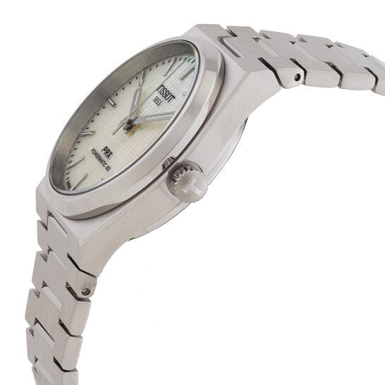 Buy Shop Tissot PRX Powermatic 80 White Dial Silver Steel Strap Watch for Men - T137.207.11.111.00 USA Online