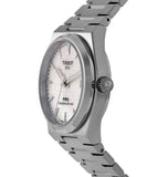Buy Shop Tissot PRX Powermatic 80 White Dial Silver Steel Strap Watch for Men - T137.207.11.111.00 USA Online