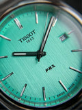 Buy Shop Tissot PRX Quartz Light Green Dial Silver Steel Strap Watch for Men - T137.410.11.091.01 USA Online