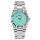 Buy Shop Tissot PRX Quartz Light Green Dial Silver Steel Strap Watch for Men - T137.410.11.091.01 USA Online
