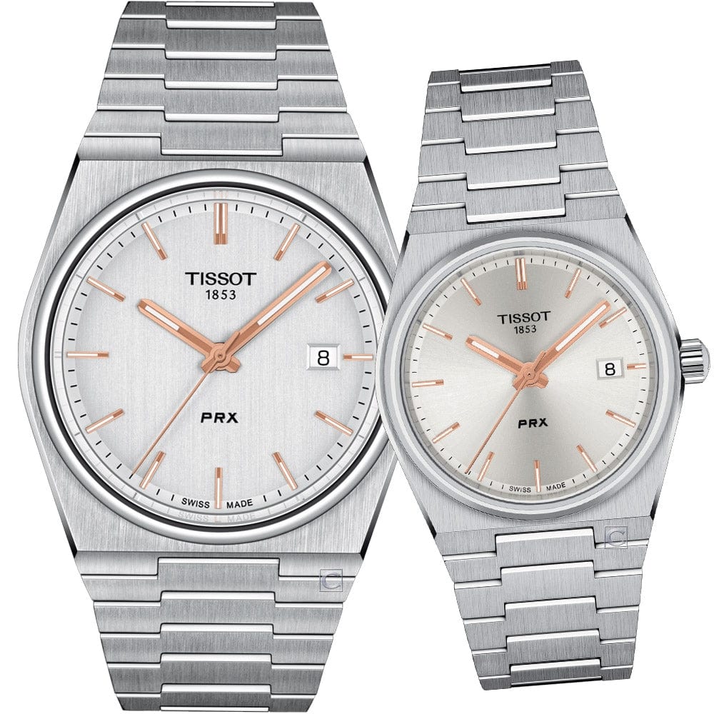 Buy Shop Tissot PRX Quartz Silver Dial Silver Steel Strap Watch for Men - T137.410.11.031.00 USA Online