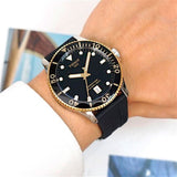 Buy Shop Tissot Seastar 1000 Black Dial Black Rubber Strap Watch For Men - T120.410.27.051.00 USA Online