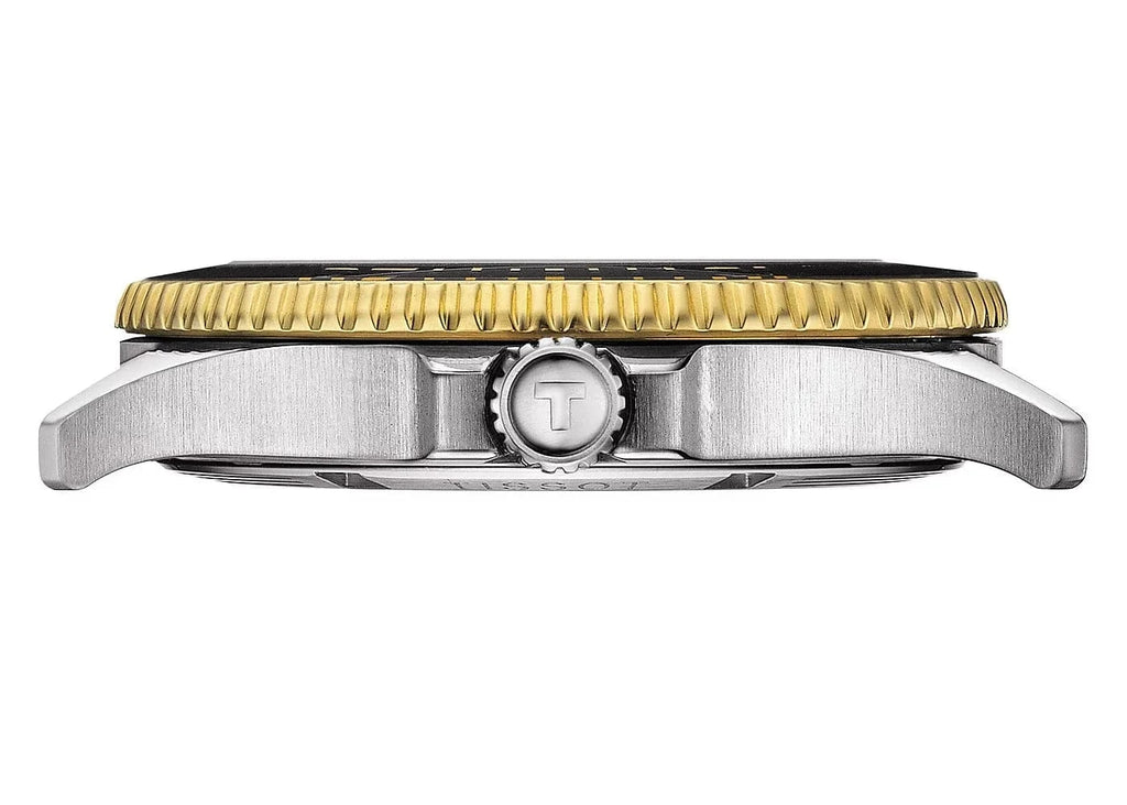 Buy Shop Tissot Seastar 1000 Black Dial Black Rubber Strap Watch For Men - T120.410.27.051.00 USA Online