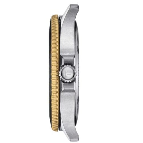 Buy Shop Tissot Seastar 1000 Black Dial Black Rubber Strap Watch For Men - T120.410.27.051.00 USA Online