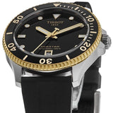 Buy Shop Tissot Seastar 1000 Black Dial Black Rubber Strap Watch For Men - T120.410.27.051.00 USA Online