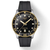 Buy Shop Tissot Seastar 1000 Black Dial Black Rubber Strap Watch For Men - T120.410.27.051.00 USA Online