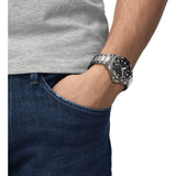 Buy Shop Tissot Seastar 1000 Black Dial Silver Steel Strap Watch For Men - T120.410.11.051.00 USA Online