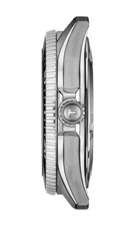 Buy Shop Tissot Seastar 1000 Black Dial Silver Steel Strap Watch For Men - T120.410.11.051.00 USA Online