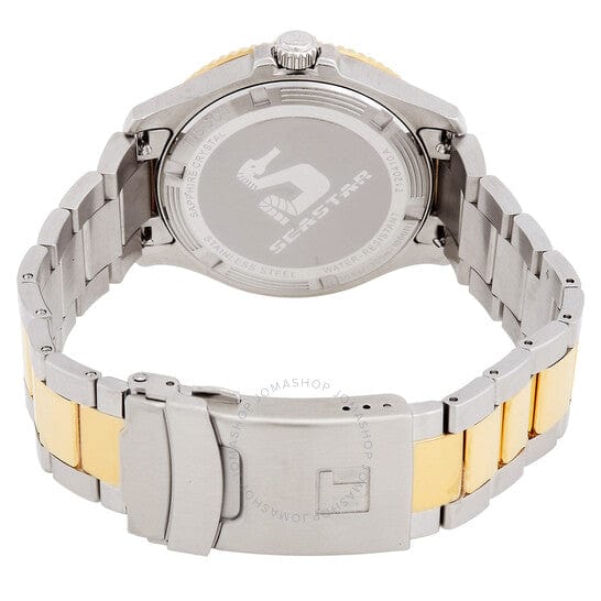 Buy Shop Tissot Seastar 1000 Black Dial Two Tone Steel Strap Watch For Men - T120.410.22.051.00 USA Online