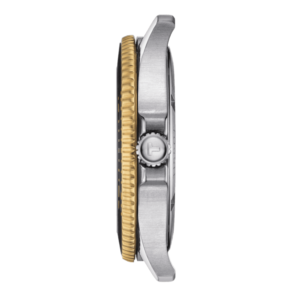 Buy Shop Tissot Seastar 1000 Black Dial Two Tone Steel Strap Watch For Men - T120.410.22.051.00 USA Online