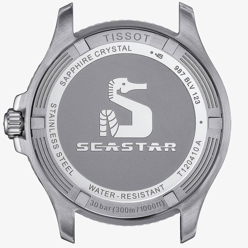 Buy Shop Tissot Seastar 1000 Blue Dial Silver Steel Strap Watch For Men - T120.410.11.041.00 USA Online