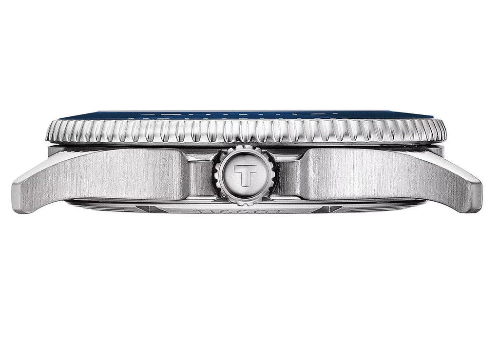 Buy Shop Tissot Seastar 1000 Blue Dial Silver Steel Strap Watch For Men - T120.410.11.041.00 USA Online