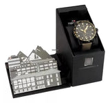 Buy Shop Tissot Supersport Chrono Black Dial Beige Nylon Strap Watch For Men - T125.617.37.051.01 USA Online