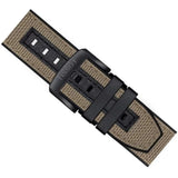 Buy Shop Tissot Supersport Chrono Black Dial Beige Nylon Strap Watch For Men - T125.617.37.051.01 USA Online