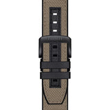 Buy Shop Tissot Supersport Chrono Black Dial Beige Nylon Strap Watch For Men - T125.617.37.051.01 USA Online